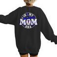 Baseball Mom Era Player Mother Game Day Women's Sweatshirt Back Print Baseball Mom Era Player Mother Game Day Women's Sweatshirt Back Print
