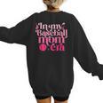 In My Baseball Mom Era Retro Mom Life Mother's Day 2024 Women's Sweatshirt Back Print In My Baseball Mom Era Retro Mom Life Mother's Day 2024 Women's Sweatshirt Back Print