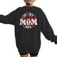 Baseball Mom Era For Women Player Mother Women's Sweatshirt Back Print