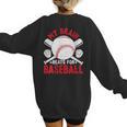 Baseball Mom Meme Quote Women's Sweatshirt Back Print Baseball Mom Meme Quote Women's Sweatshirt Back Print