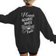 Baseball Mom Tees Moms Against Baseball Pants Women's Sweatshirt Back Print Baseball Mom Tees Moms Against Baseball Pants Women's Sweatshirt Back Print