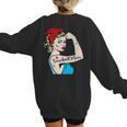 Baseball Mom Woman Baseball Sport Lover Women's Sweatshirt Back Print Baseball Mom Woman Baseball Sport Lover Women's Sweatshirt Back Print
