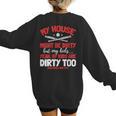 Baseball Moms My Kids Are Dirty Too Women's Sweatshirt Back Print Baseball Moms My Kids Are Dirty Too Women's Sweatshirt Back Print