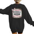 Baseball-Shirt Women Girls Mama Baseball Mom Women's Sweatshirt Back Print Baseball-Shirt Women Girls Mama Baseball Mom Women's Sweatshirt Back Print