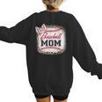 Baseball-Shirt Women Mama Mother Baseball Mom Women's Sweatshirt Back Print Baseball-Shirt Women Mama Mother Baseball Mom Women's Sweatshirt Back Print