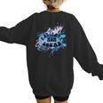 Baseball Sons Baseball Moms Squad Women's Sweatshirt Back Print