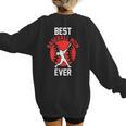 Best Baseball Mom Ever Baseball Women's Sweatshirt Back Print Best Baseball Mom Ever Baseball Women's Sweatshirt Back Print