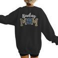 Bowling Mom Dance Mom Baseball Mom Mother Day Women's Sweatshirt Back Print