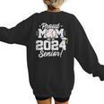 Class Of 2024 Senior Year Baseball Mom Senior 2024 Women's Sweatshirt Back Print Class Of 2024 Senior Year Baseball Mom Senior 2024 Women's Sweatshirt Back Print