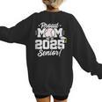 Class Of 2025 Senior Year Baseball Mom Senior 2025 Women's Sweatshirt Back Print Class Of 2025 Senior Year Baseball Mom Senior 2025 Women's Sweatshirt Back Print