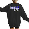 Custom Hustle Tball Tee Ball Womens Baseball Mom Women's Sweatshirt Back Print Custom Hustle Tball Tee Ball Womens Baseball Mom Women's Sweatshirt Back Print
