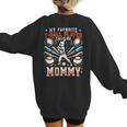 Favorite T-Ball Player Calls Mommy Baseball Mom Women's Sweatshirt Back Print Favorite T-Ball Player Calls Mommy Baseball Mom Women's Sweatshirt Back Print