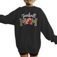 Football Mom Dance Mom Baseball Mom Mother Day Women's Sweatshirt Back Print Football Mom Dance Mom Baseball Mom Mother Day Women's Sweatshirt Back Print