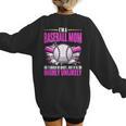 I'm A Baseball Mom Baseball Pitcher Catcher Baseball Player Women's Sweatshirt Back Print I'm A Baseball Mom Baseball Pitcher Catcher Baseball Player Women's Sweatshirt Back Print