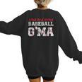 Loud And Proud Baseball G'Ma Baseball Mom Women's Sweatshirt Back Print Loud And Proud Baseball G'Ma Baseball Mom Women's Sweatshirt Back Print
