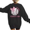 Mama Biggest Fan Coquette Bow Baseball Mom Fan Mother's Day Women's Sweatshirt Back Print Mama Biggest Fan Coquette Bow Baseball Mom Fan Mother's Day Women's Sweatshirt Back Print