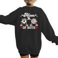 Mom Of Both Soccer Baseball Mom Of A Baseball Soccer Player Women's Sweatshirt Back Print Mom Of Both Soccer Baseball Mom Of A Baseball Soccer Player Women's Sweatshirt Back Print