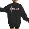 Number One Baseball Mom For Mothers Day Baseball Mama Women's Sweatshirt Back Print Number One Baseball Mom For Mothers Day Baseball Mama Women's Sweatshirt Back Print