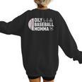 Oily Baseball Momma Essential Oils Meme For Oils Mom Women's Sweatshirt Back Print Oily Baseball Momma Essential Oils Meme For Oils Mom Women's Sweatshirt Back Print
