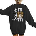 Senior Baseball Mom Class Of 2026 Player Graduation Grad Women's Sweatshirt Back Print Senior Baseball Mom Class Of 2026 Player Graduation Grad Women's Sweatshirt Back Print