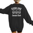 Sideline Social Club Baseball Mom 2024 Mother's Day Women's Sweatshirt Back Print Sideline Social Club Baseball Mom 2024 Mother's Day Women's Sweatshirt Back Print