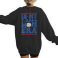 In My T-Ball Mom Era Baseball Mom Groovy Mother's Day Women's Sweatshirt Back Print In My T-Ball Mom Era Baseball Mom Groovy Mother's Day Women's Sweatshirt Back Print
