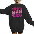 In My T-Ball Mom Era Leopard Baseball Mom Groovy Women's Sweatshirt Back Print In My T-Ball Mom Era Leopard Baseball Mom Groovy Women's Sweatshirt Back Print
