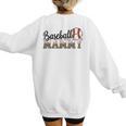 Baseball Mammy Women BallPark Mammy Baseball Mom Women's Sweatshirt Back Print Baseball Mammy Women BallPark Mammy Baseball Mom Women's Sweatshirt Back Print