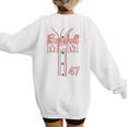 Baseball Mom 47 Number 47 Jersey Team Numbered Jersey Women's Sweatshirt Back Print Baseball Mom 47 Number 47 Jersey Team Numbered Jersey Women's Sweatshirt Back Print