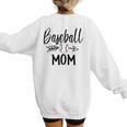 Baseball Mom Cute Arrow Father's Mother's Xmas Day Women's Sweatshirt Back Print Baseball Mom Cute Arrow Father's Mother's Xmas Day Women's Sweatshirt Back Print