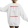 In My Baseball Mom Era Groovy Baseball Mom Team Mother's Day Women's Sweatshirt Back Print In My Baseball Mom Era Groovy Baseball Mom Team Mother's Day Women's Sweatshirt Back Print