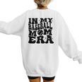 In My Baseball Mom Era Mom Life Game Day Vibes Mama Women's Sweatshirt Back Print