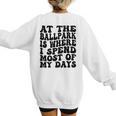 Baseball Mom Good For Baseball Boys Kids Men Women Women's Sweatshirt Back Print Baseball Mom Good For Baseball Boys Kids Men Women Women's Sweatshirt Back Print