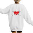 Baseball Mom Humor I Teach My Kids To Hit And Steal Women's Sweatshirt Back Print Baseball Mom Humor I Teach My Kids To Hit And Steal Women's Sweatshirt Back Print