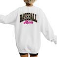 Baseball Mom Leopard Baseball Mama Life Girls Women Baller Premium Women's Sweatshirt Back Print Baseball Mom Leopard Baseball Mama Life Girls Women Baller Premium Women's Sweatshirt Back Print