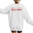 Baseball Mom Mama Baseball Lover Premium Women's Sweatshirt Back Print
