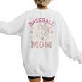 Baseball Mom Mama Mother's Dog In My Baseball Mom Era Women's Sweatshirt Back Print Baseball Mom Mama Mother's Dog In My Baseball Mom Era Women's Sweatshirt Back Print