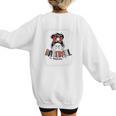 Baseball Mom Messy Bun Mommy Baseball Player Premium Women's Sweatshirt Back Print Baseball Mom Messy Bun Mommy Baseball Player Premium Women's Sweatshirt Back Print