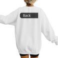 Baseball Mom Moms Against Baseball Pants On Back Women's Sweatshirt Back Print Baseball Mom Moms Against Baseball Pants On Back Women's Sweatshirt Back Print