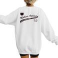 Baseball Mom Mothers Against Baseball Pants Women's Sweatshirt Back Print