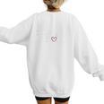 Baseball Mom Mother`s Day Women's Sweatshirt Back Print