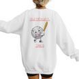 Baseball Mom Sports Quote Women's Sweatshirt Back Print