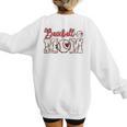 Baseball Mom Tee Mother's Day Mama Mother Holiday Women's Sweatshirt Back Print Baseball Mom Tee Mother's Day Mama Mother Holiday Women's Sweatshirt Back Print