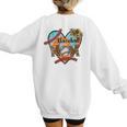 Baseball Mom Valentine Leopard Heart Softball Mother's Day Women's Sweatshirt Back Print Baseball Mom Valentine Leopard Heart Softball Mother's Day Women's Sweatshirt Back Print