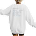 Baseball Moms Against Ball Pants Premium Women's Sweatshirt Back Print