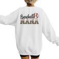 Baseball Nana Women BallPark Nana Baseball Mom Mother's Day Women's Sweatshirt Back Print Baseball Nana Women BallPark Nana Baseball Mom Mother's Day Women's Sweatshirt Back Print