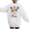Basketball Soccer Baseball Mom For Women Women's Sweatshirt Back Print Basketball Soccer Baseball Mom For Women Women's Sweatshirt Back Print