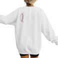 Busy Baseball Mom Essential Oils Meme For Oily Baseball Mom Women's Sweatshirt Back Print Busy Baseball Mom Essential Oils Meme For Oily Baseball Mom Women's Sweatshirt Back Print