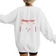 Crazy Proud Always Loud Baseball Mom Mother's Day Premium Women's Sweatshirt Back Print Crazy Proud Always Loud Baseball Mom Mother's Day Premium Women's Sweatshirt Back Print