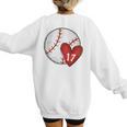 Custom Baseball Mom Number 17 Heart For Mom Mommy Premium Women's Sweatshirt Back Print Custom Baseball Mom Number 17 Heart For Mom Mommy Premium Women's Sweatshirt Back Print